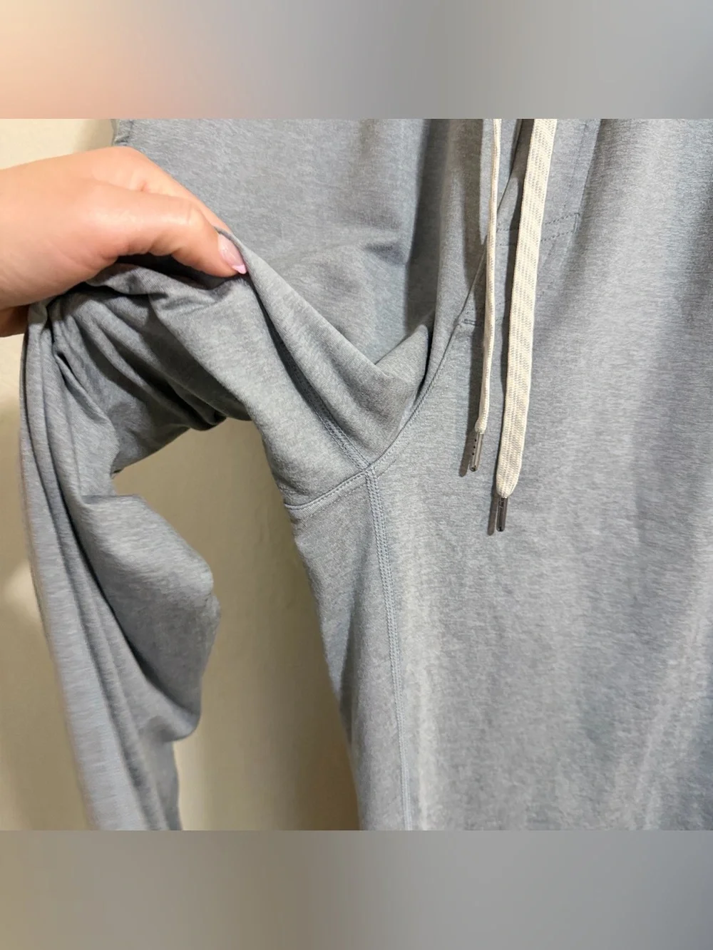 Vuori Men's Ponto Performance Pant Steel Blue Gray Knit Lounge Jogger Size M